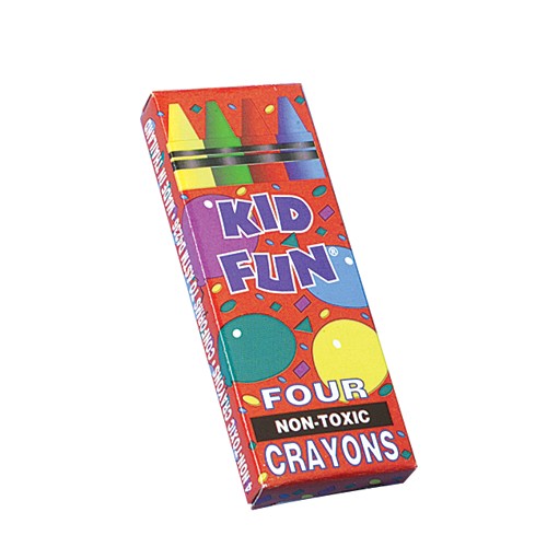 4 Pack Crayons<br>72 Boxes